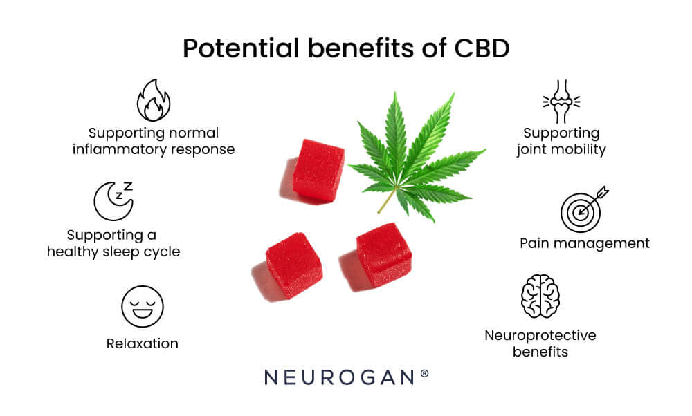 CBD Gummies for Focus and Mental Clarity
